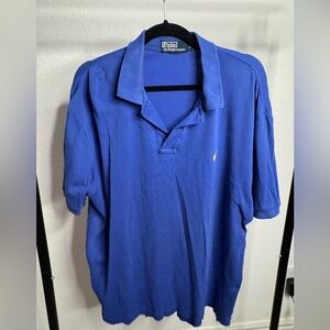 Ralph Lauren Men's Classic Blue Polo Shirt